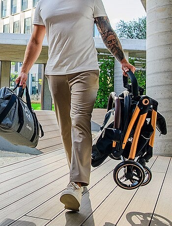 Compacte kinderwagen LIONELO Ingrid – Vering – Tot 22 kg – Lichtgewicht en opvouwbaar