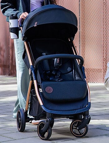 Compacte kinderwagen LIONELO Ingrid – Vering – Tot 22 kg – Lichtgewicht en opvouwbaar