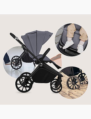 Compacte LIONELO Mika Plus buggy – Tot 22 kg – Lichtgewicht & opvouwbaar – Accessoires