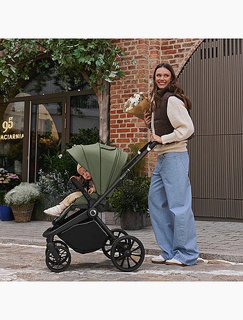 Compacte LIONELO Mika Plus buggy – Tot 22 kg – Lichtgewicht & opvouwbaar – Accessoires