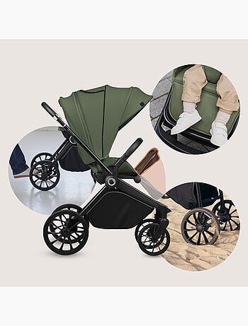 Compacte LIONELO Mika Plus buggy – Tot 22 kg – Lichtgewicht & opvouwbaar – Accessoires