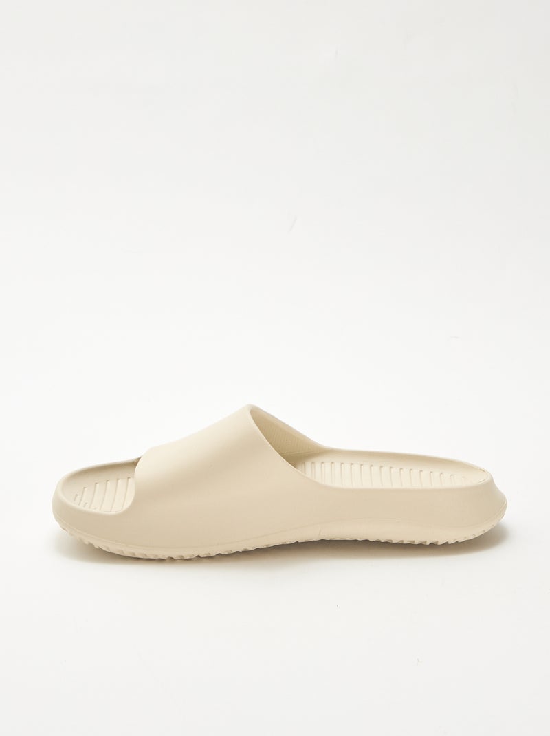 Compensatiezwembadslippers Wit - Kiabi