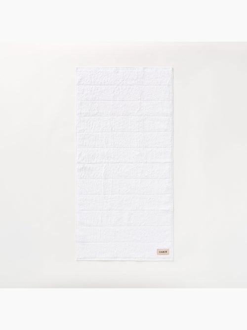 Complete badhanddoekenset 100% katoen, badstof 600 g/m², met ophanglus - Gamusi - Kiabi Complete badhanddoekenset 100% katoen, badstof 600 g/m², met ophanglus - Gamusi - Kiabi