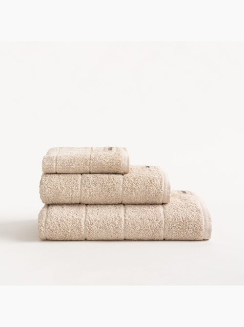 Complete badhanddoekenset 100% katoen, badstof 600 g/m², met ophanglus - Gamusi - Kiabi Complete badhanddoekenset 100% katoen, badstof 600 g/m², met ophanglus - Gamusi - Kiabi