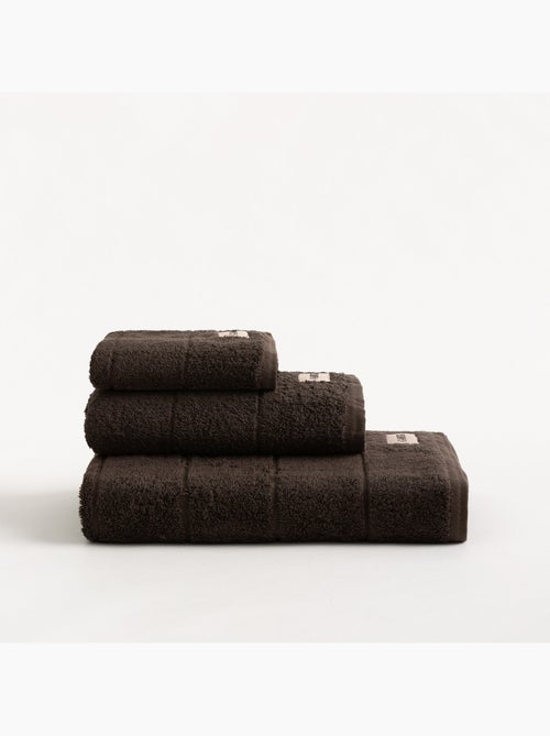 Complete badhanddoekenset 100% katoen, badstof 600 g/m², met ophanglus - Gamusi - Kiabi Complete badhanddoekenset 100% katoen, badstof 600 g/m², met ophanglus - Gamusi - Kiabi