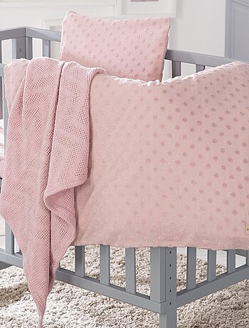 Complete beddengoedset voor babybed van biologisch katoen 'Lil planet' ROBA