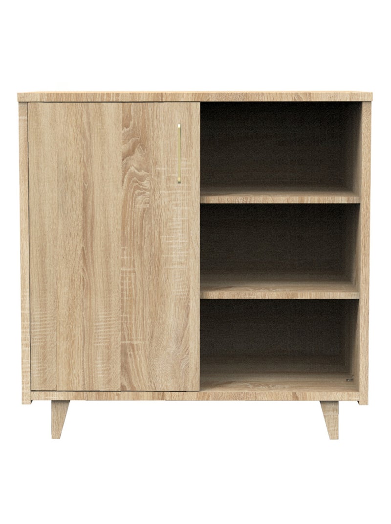 Complete kinderkamer: bed 120x60 en luiertafel Beige - Kiabi