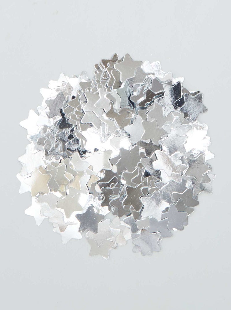 Confettis de table 'étoiles' en papier Gris - Kiabi