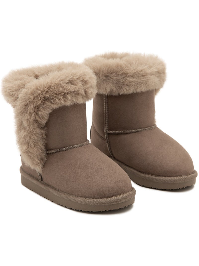 Conguitos enkellaarsjes forro interior Bruin - Kiabi