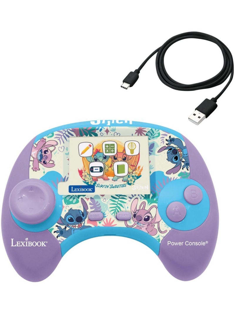 Console de jeux bilingue stitch (it/en) Bleu - Kiabi