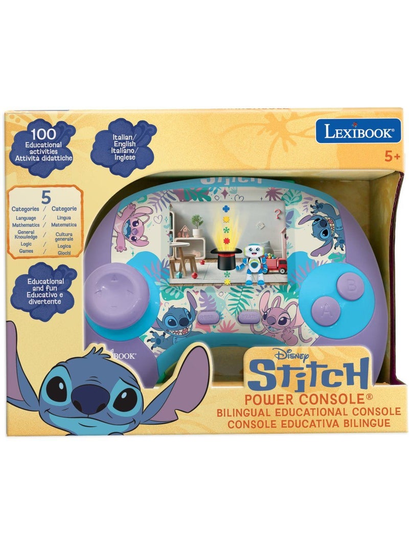 Console de jeux bilingue stitch (it/en) Bleu - Kiabi