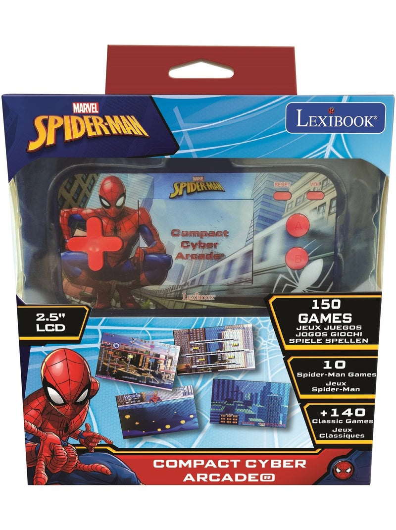 Console de jeux portable couleur spiderman cyber arcade pocket Bleu - Kiabi