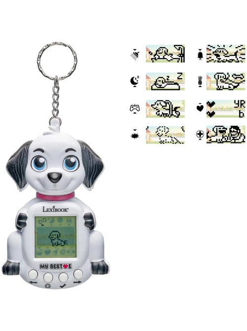 Console my best-e® chien avec écran lcd et porte-clés - Kiabi Console my best-e® chien avec écran lcd et porte-clés - Kiabi