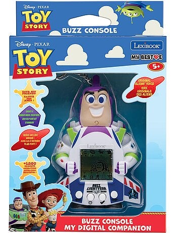 Console my best-e® comprenant 3 jeux de l'univers disney toy story