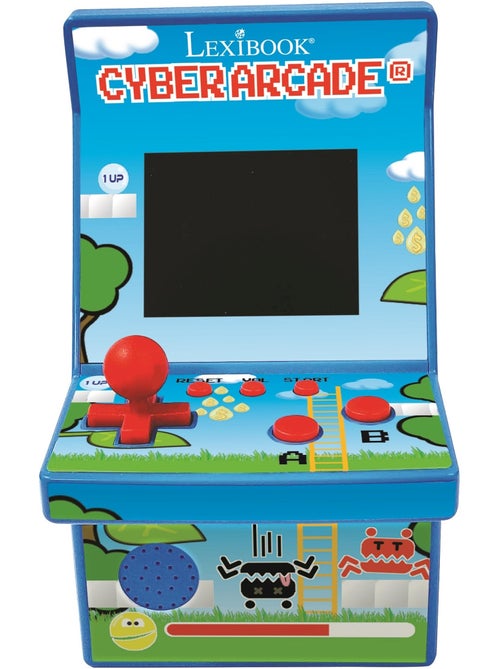 Console portable cyber arcade - écran 2.8'' 200 jeux - Kiabi Console portable cyber arcade - écran 2.8'' 200 jeux - Kiabi