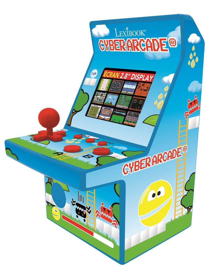 Console portable cyber arcade - écran 2.8'' 200 jeux Bleu - Kiabi