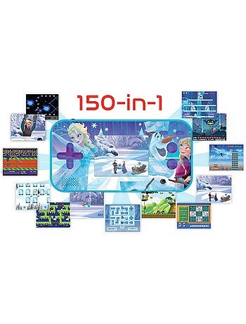 Console portable cyber arcade® pocket frozen – écran 2.5'' 150 jeux dont 10 la reine des neiges
