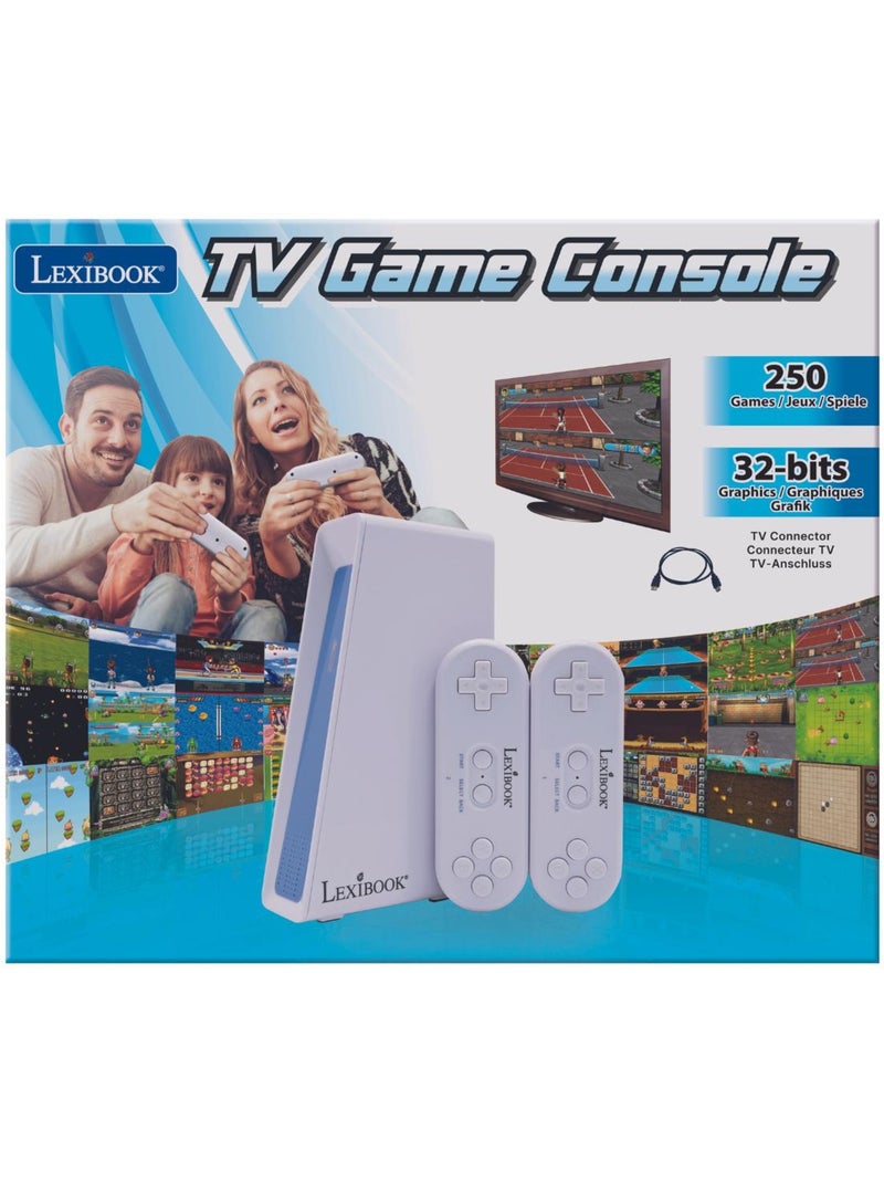 Console tv avec 250 jeux inclus Blanc - Kiabi