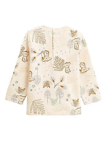 Constellation baby fleece tuinbroek en t-shirt set