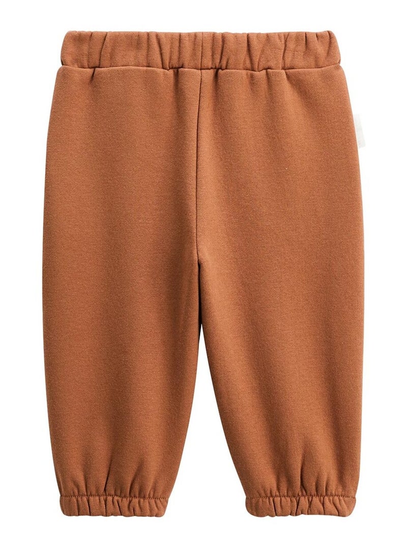 Constellation kindertrui en fleecebroek set Camel - Kiabi