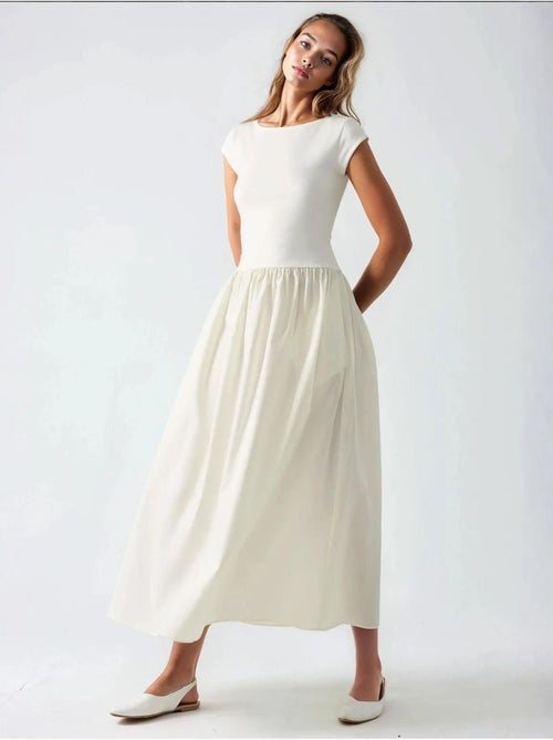 Contrast midi-jurk hiccup - Kiabi