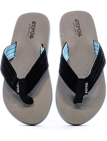 Cool shoe dony boy jongens teenslippers grijs zwart