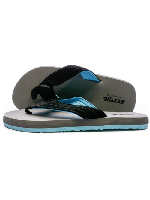 Cool Shoe DONY BOY Jongens Teenslippers Grijs Zwart - Kiabi