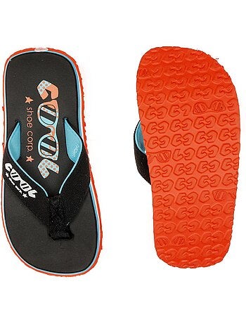 Cool shoe os boy jongens teenslippers blauw/oranje