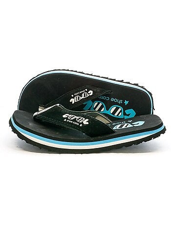Cool shoe os boy jongens teenslippers blauw/oranje