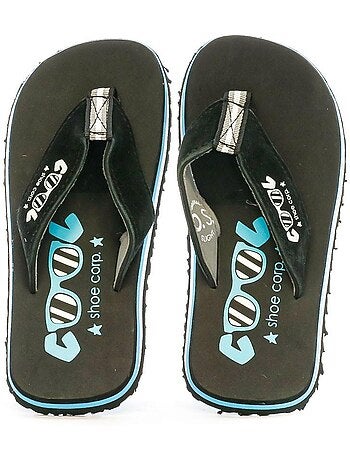 Cool shoe os boy jongens teenslippers blauw/oranje