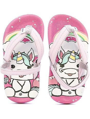 Cool shoe roze eenhoorn teenslippers voor meisjes