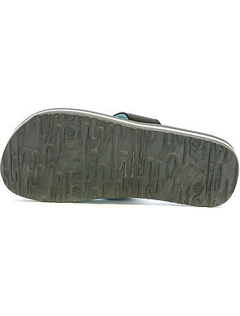 Cool shoe zinc jongens slippers zwart/grijs