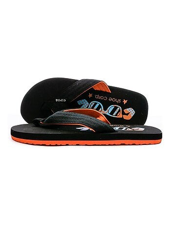 Cool shoe dony boy jongens teenslippers grijs zwart