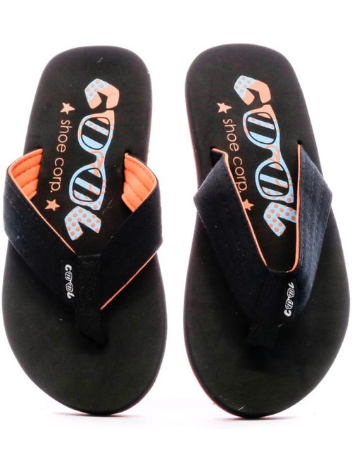 Coole zwarte jongens teenslippers Cool Shoe DONY BOY - Kiabi