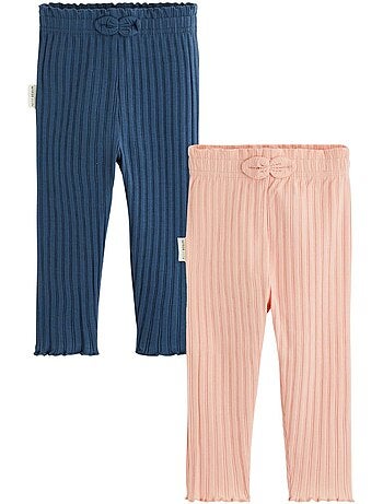 Copy of dina 2-pack geribbelde leggings voor kinderen