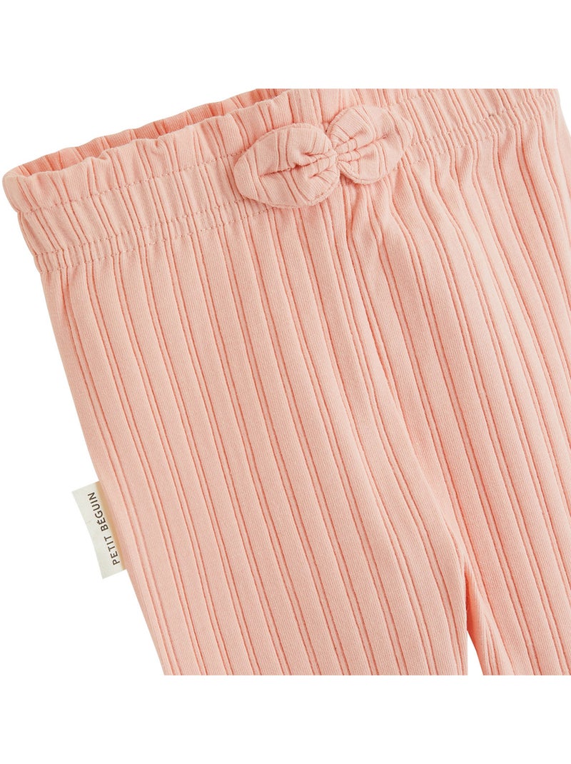 copy of Dina 2-pack geribbelde leggings voor kinderen Roze - Kiabi