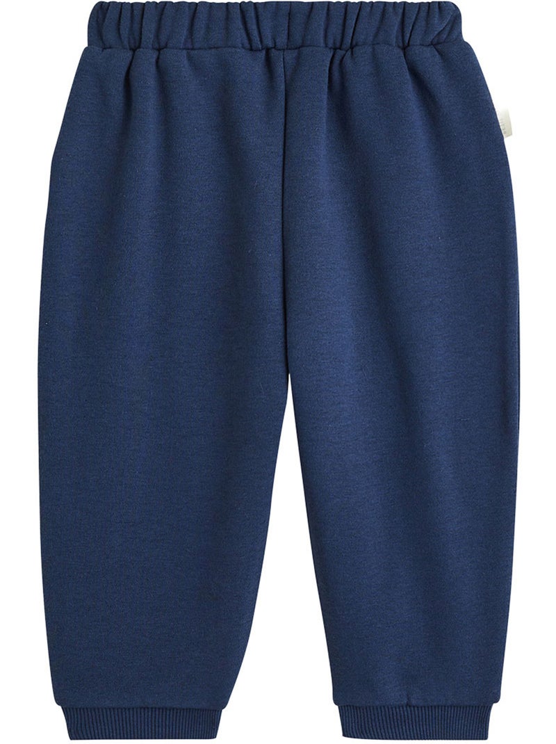 Copy of ensemble bébé sweat et pantalon en molleton moka Blauw - Kiabi