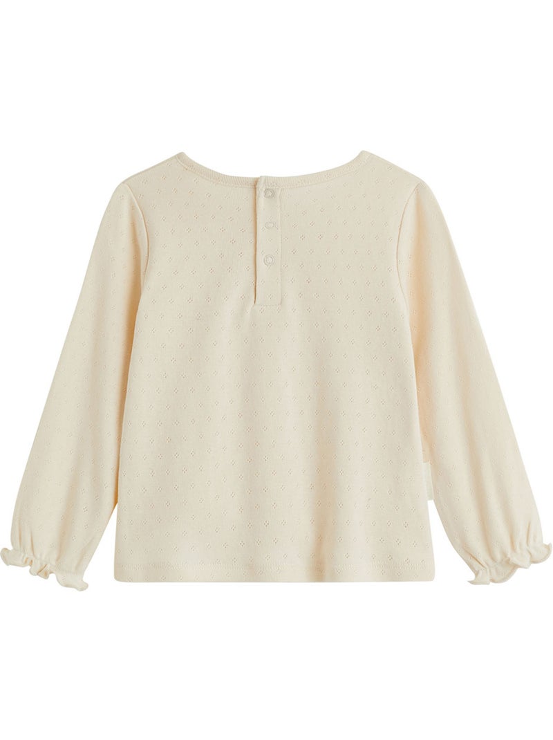 Copy of ensemble salopette bébé en molleton et t-shirt petite rêveuse Blauw - Kiabi