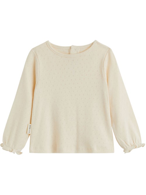 Copy of ensemble salopette bébé en molleton et t-shirt petite rêveuse - Kiabi