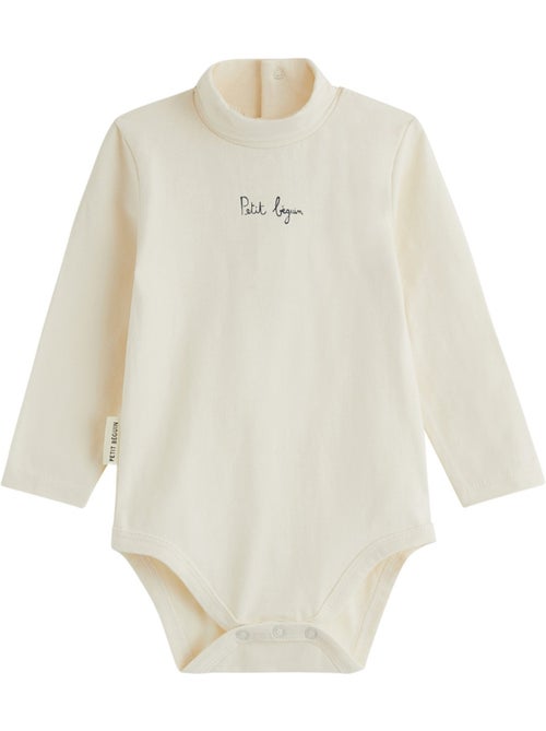 Copy of lot de 2 bodies bébé manches longues ginkgo - Kiabi