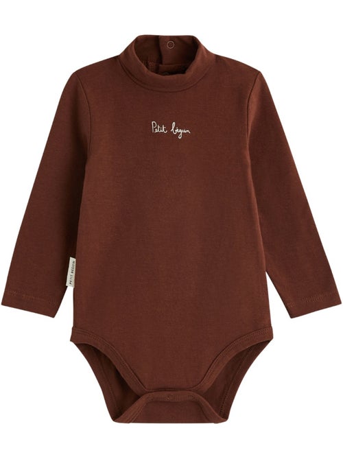 Copy of lot de 2 bodies bébé manches longues ginkgo - Kiabi