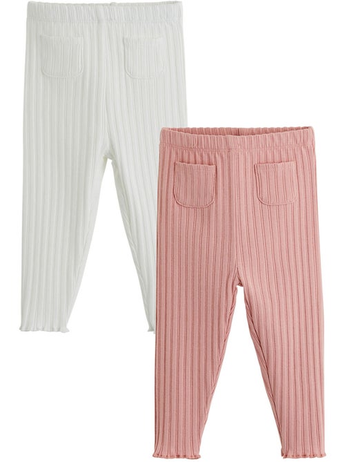 copy of Lot de 2 leggings enfant Léa - Kiabi