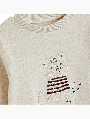 Copy of lot de 2 t-shirts bébé manches longues moka