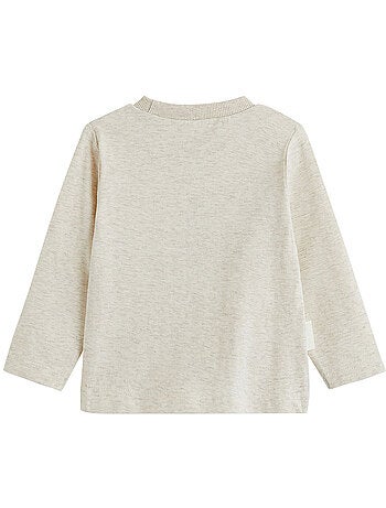 Copy of lot de 2 t-shirts bébé manches longues moka