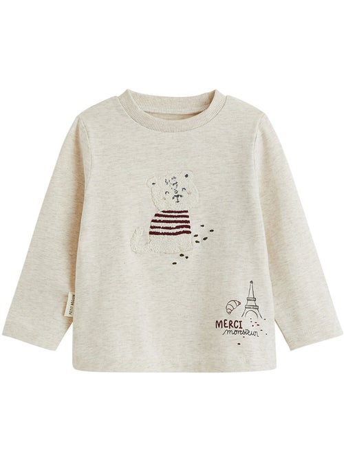 Copy of lot de 2 t-shirts bébé manches longues moka - Kiabi Copy of lot de 2 t-shirts bébé manches longues moka - Kiabi