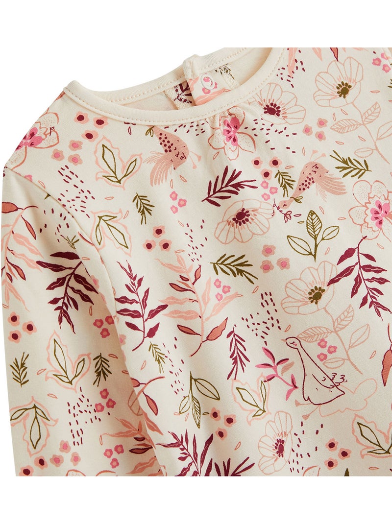 copy of Manouk 2-pack kinder T-shirts met lange mouwen Roze - Kiabi