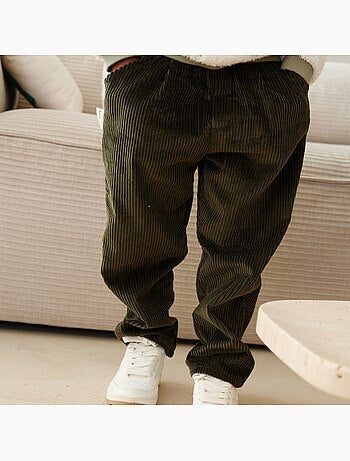 Copy of mocha corduroy babybroekje