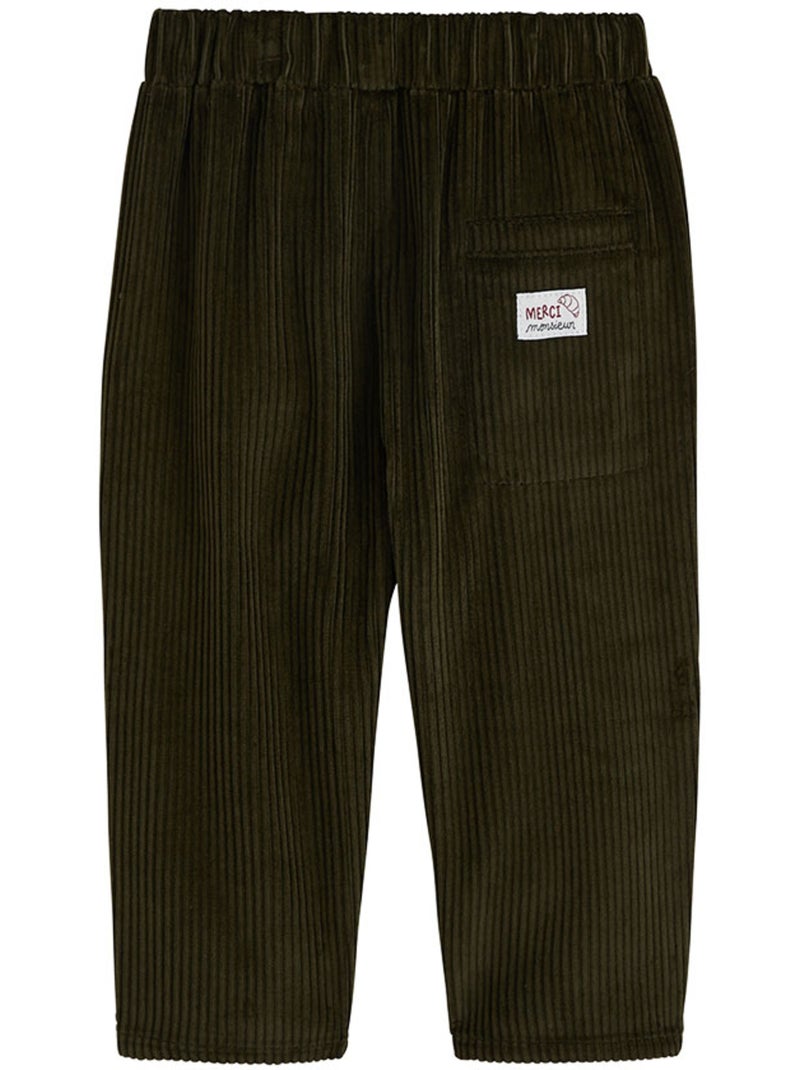 Copy of mocha corduroy babybroekje Groen - Kiabi