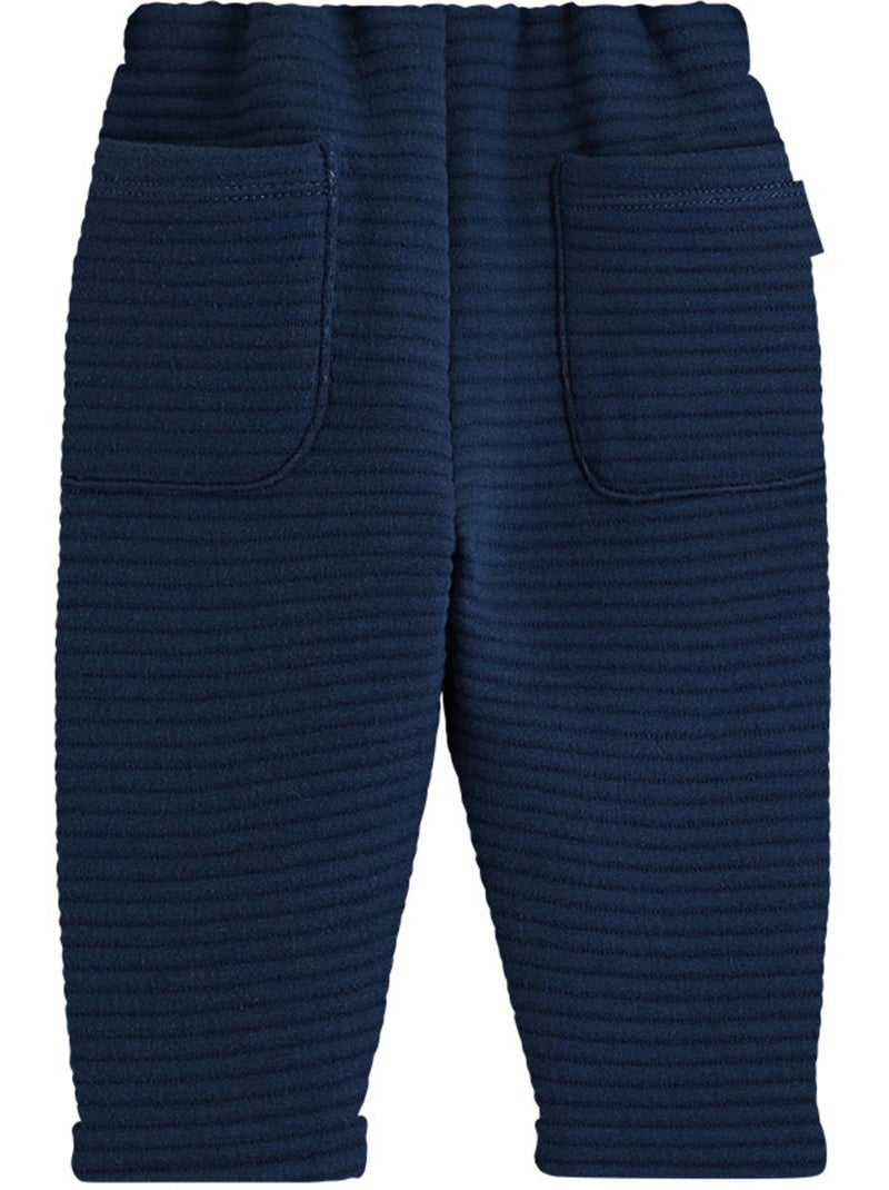 Copy of pantalon bébé en velours côtelé moka Blauw - Kiabi