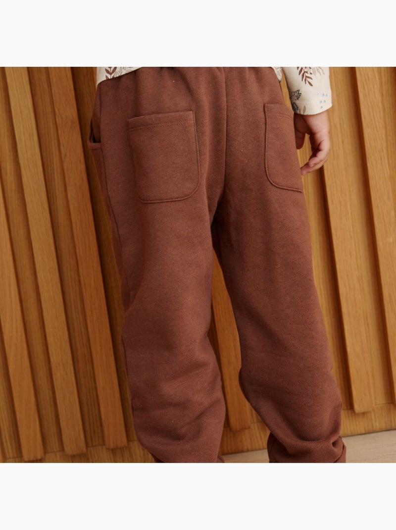 Copy of pantalon bébé en velours côtelé moka Blauw - Kiabi